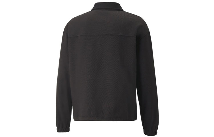 Lookbook PUMA AMI パリ コラボ ハートロゴ ニット ジップアップ ジャケット ブラック メンズ 534066-01