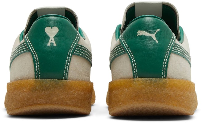 Puma AMI x Suede Crepe 'Pristine' Lelaki Wanita Kasut Sneakers 384146-01 Details for Puma AMI x Suede Crepe 'Pristine' Lelaki Wanita Kasut Sneakers 384146-01