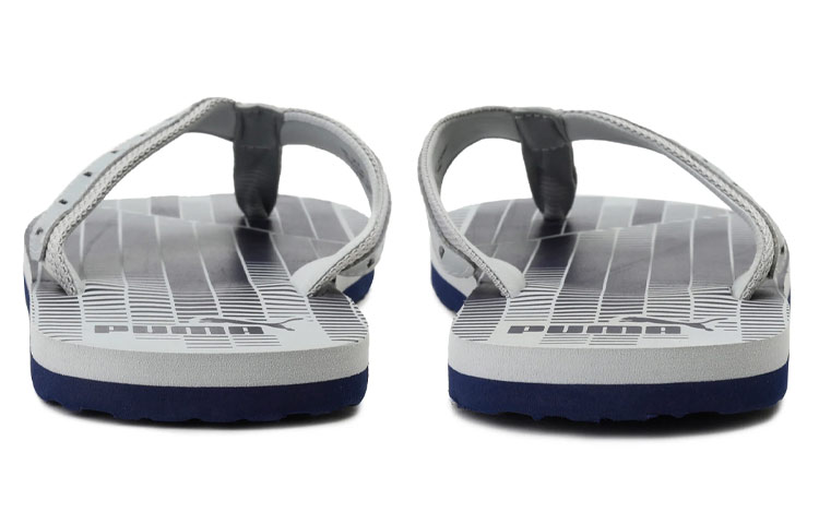 Shop Puma Amplifier Idp Slides ''Gris Blanc'' 373299-03