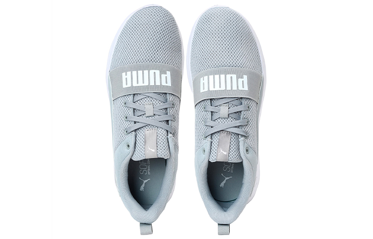 Lookbook 彪马 Anzarun Lite Bold 蓝灰色运动鞋 372362-03