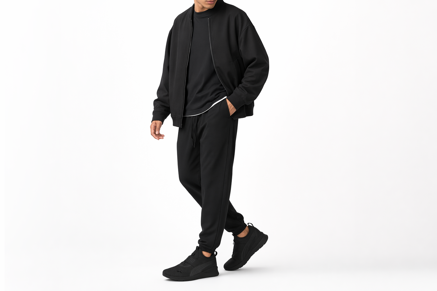 Order PUMA Anzarun Lite Slipon 減震防滑耐磨 低筒 運動休閒鞋 男女同款 黑色