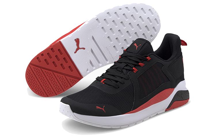 Puma Anzarun Black/Red/White Low sneakers 圖 3