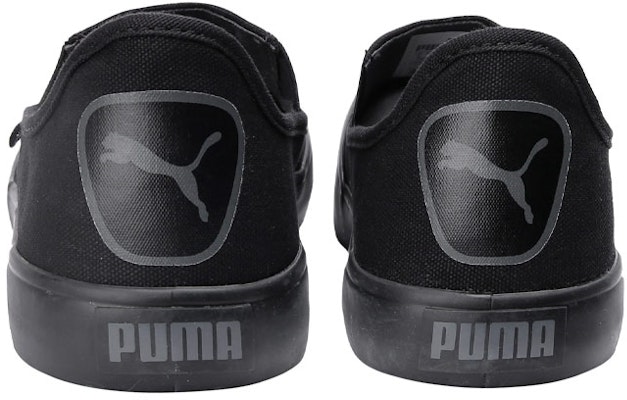 Puma Apollo IDP Black 'Breathable Slip-On Casual' 368166-02 Shop Puma Apollo IDP Black 'Breathable Slip-On Casual' 368166-02