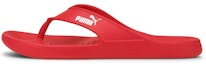 Buy Sandal Sukan Puma Aqua Flip 'Red Comfort Flat Heel' 375098-03