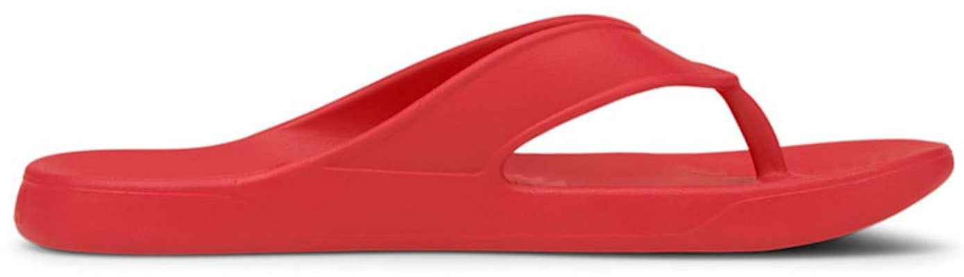 Puma Aqua Flip 'Red Comfort Flat Heel Sport Slides' 375098-03 Order Puma Aqua Flip 'Red Comfort Flat Heel Sport Slides' 375098-03