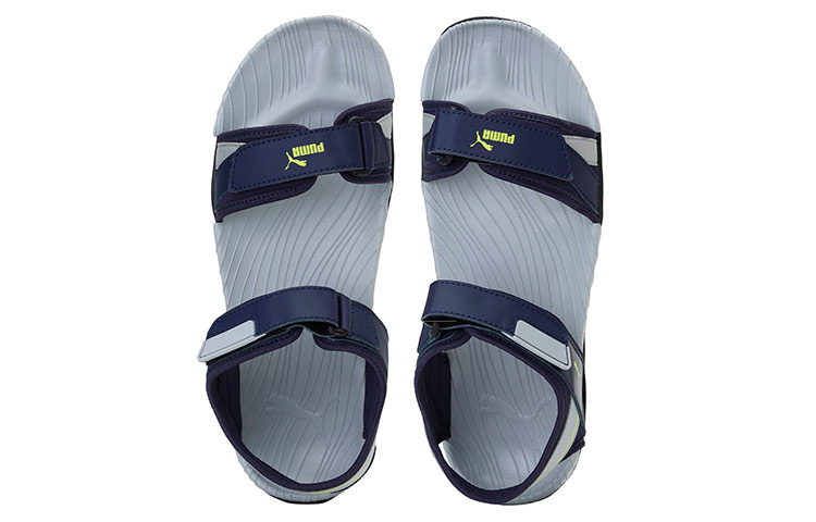 Shop Puma Aqua V1 IDP Slipper 'Blue Black Grey' 380267-02