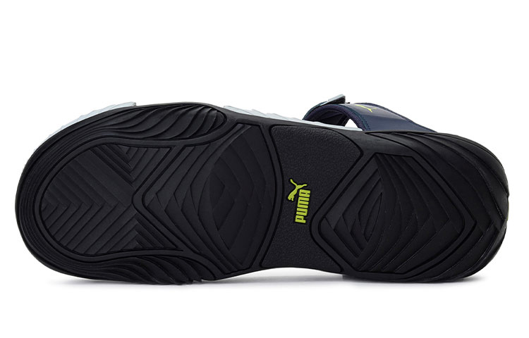 Details for Puma Aqua V1 IDP Slipper 'Blue Black Grey' 380267-02