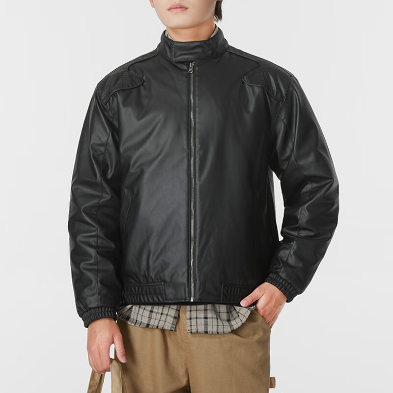 Lookbook PUMA Archive Retro Jaket Full-Zip Hitam Unisex Gaya Klasik. 630967-01