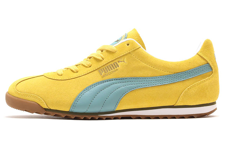 Puma Arizona Low Top Athleisure Casual Sports Shoe Unisex Yellow 384213-01