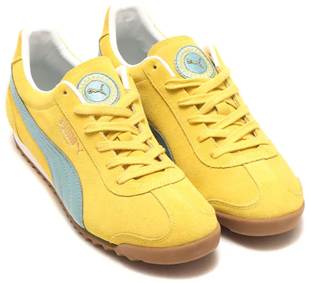 Puma Arizona Baskets Basses Décontractées Unisexe Jaune Athleisure Sport 384213-01 Lookbook Puma Arizona Baskets Basses Décontractées Unisexe Jaune Athleisure Sport 384213-01