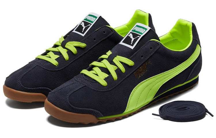 Lookbook Puma Arizona OG Baskets Vintage Bleu/Vert 383400-01