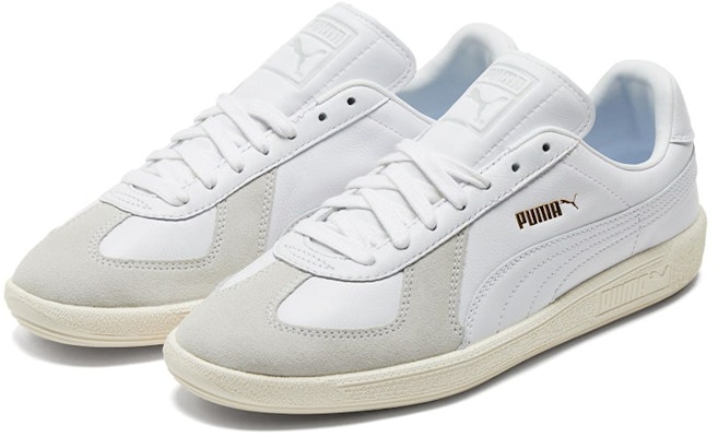PUMA Army Trainer OG 復古德訓 輕便耐磨 低筒 波鞋 男女同款 米白色 Lookbook PUMA Army Trainer OG 復古德訓 輕便耐磨 低筒 波鞋 男女同款 米白色