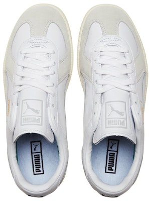 PUMA Army Trainer OG 復古德訓 輕便耐磨 低筒 波鞋 男女同款 米白色 Shop PUMA Army Trainer OG 復古德訓 輕便耐磨 低筒 波鞋 男女同款 米白色