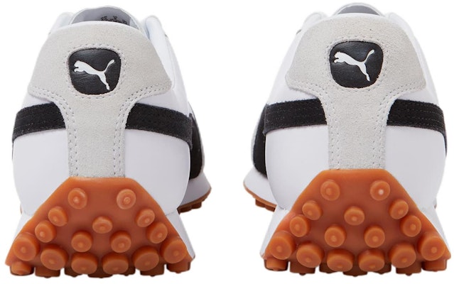 Puma Army Trainer Rider 低筒運動休閒鞋 男女同款 白黑 Shop Puma Army Trainer Rider 低筒運動休閒鞋 男女同款 白黑