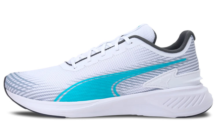 Buy PUMA Arriba 休閒 透氣輕便 低筒 跑步鞋 男款 白藍色