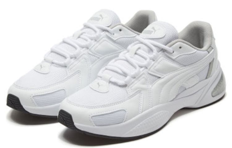 Lookbook PUMA Ascend 防滑 低筒 跑步鞋 男女同款 白色