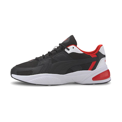 Puma Ascend Shoes Grey/White/Red