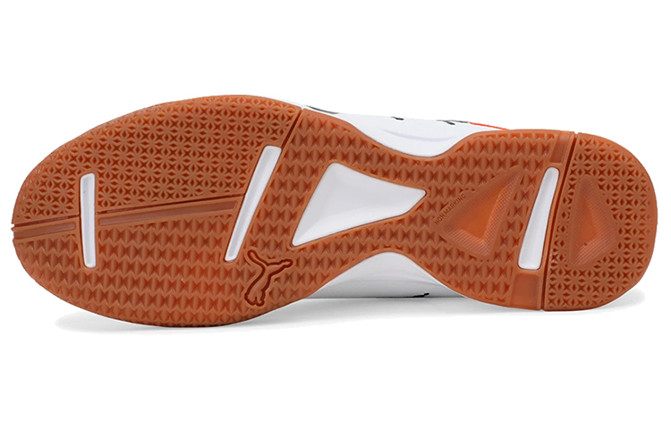 Details for Puma Auriz Indoor Schwarz Orange Weiß Hallenschuhe 105600-05
