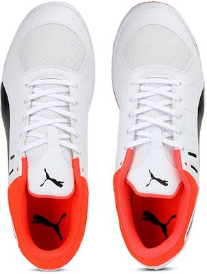 Puma Auriz Indoor /Black/Orange 'White' 105600-05 Lookbook Puma Auriz Indoor /Black/Orange 'White' 105600-05