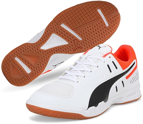 Puma Auriz Indoor /Black/Orange 'White' 105600-05 Purchase Puma Auriz Indoor /Black/Orange 'White' 105600-05