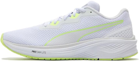 Puma Aviator Profoam Sky Bright Running Shoes 'White Green' 377977-03 Puma Aviator Profoam Sky Bright Running Shoes 'White Green' 377977-03