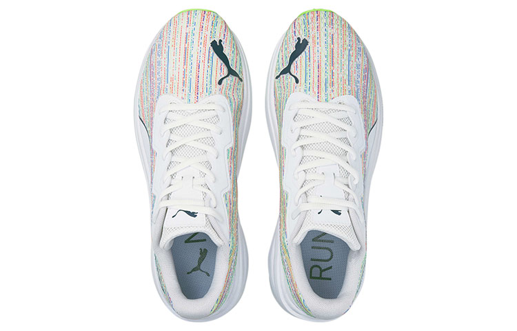 Lookbook Puma Aviator Spectra 'Putih Hijau Glare' 376092-01