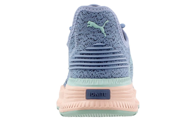 Shop Puma AVID Evoknit ''Baskets Basses Running Bleu'' 367551-02