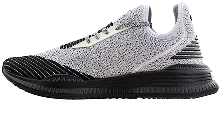 Puma Avid Evoknit Low Top Black Grey 365392 10