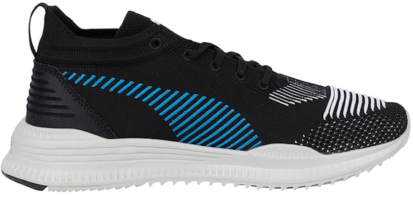 Puma Avid Nu Knit Sepatu Hitam/Biru 369341-01 Order Puma Avid Nu Knit Sepatu Hitam/Biru 369341-01