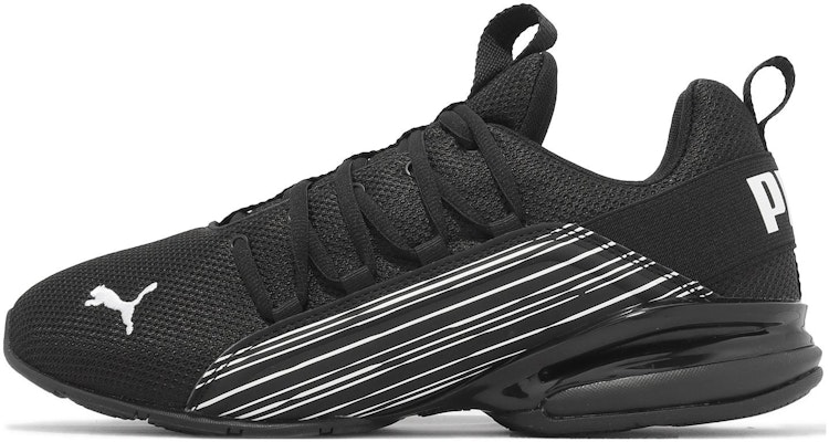 Puma Axelion 'Garis Linear - Hitam Putih' 378042-01 Details for Puma Axelion 'Garis Linear - Hitam Putih' 378042-01