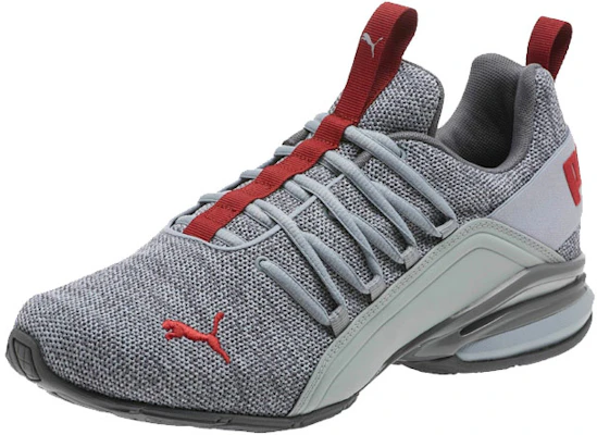 Puma Axelion ''Gris Carrière Rouge Dahlia'' 191425-01 Lookbook Puma Axelion ''Gris Carrière Rouge Dahlia'' 191425-01