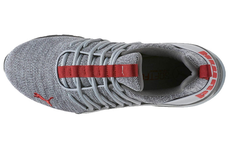 Shop Puma Axelion ''Gris Carrière Rouge Dahlia'' 191425-01
