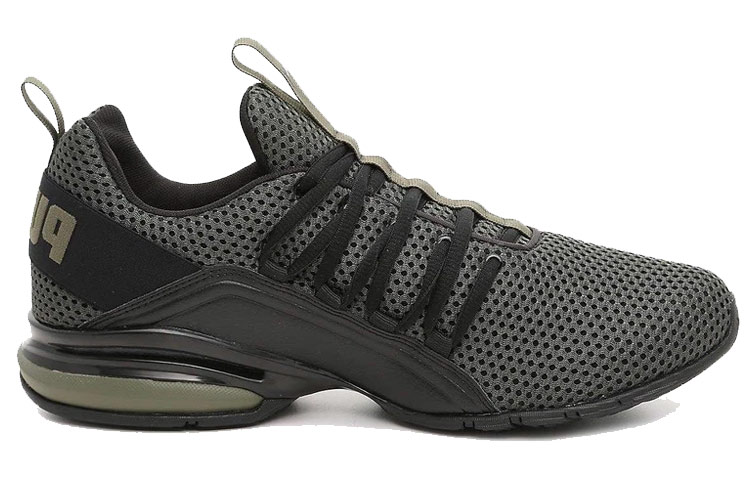 Puma Axelion Breathe Low-Top Running Shoes 'Military Green' 圖 2