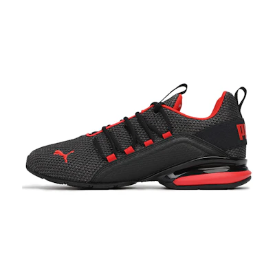 Puma Axelion LS 'Black High Risk Red'