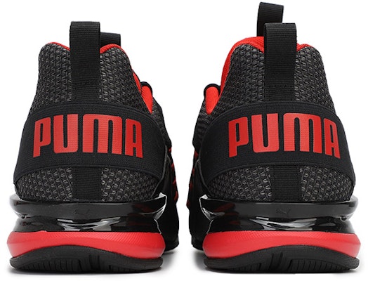 Puma Axelion LS 'Negro Rojo Alto Riesgo' 194384-01 Shop Puma Axelion LS 'Negro Rojo Alto Riesgo' 194384-01