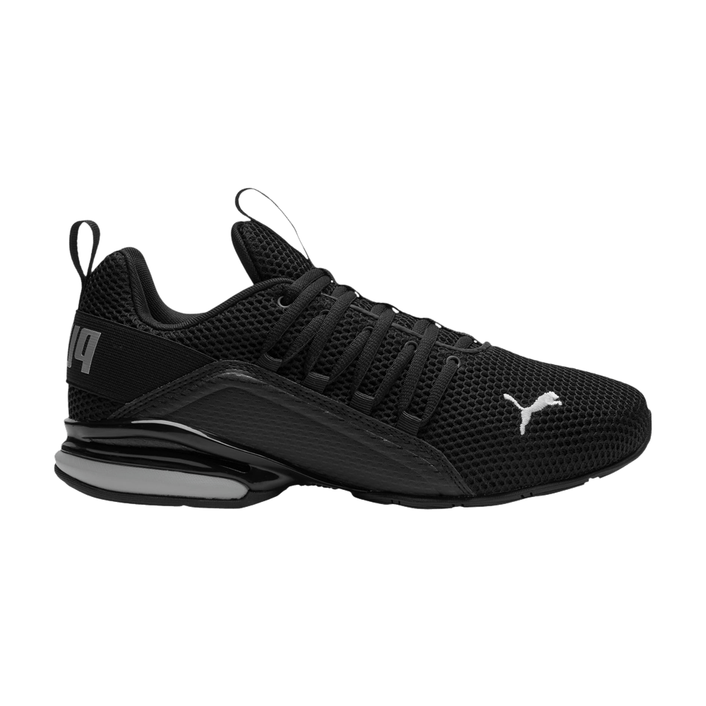 Puma Axelion LS 'Black Metallic Silver' 194384-10