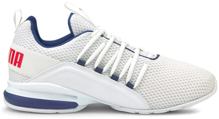 Puma Axelion LS ''Blanc Bleu'' 194384-02 Order Puma Axelion LS ''Blanc Bleu'' 194384-02