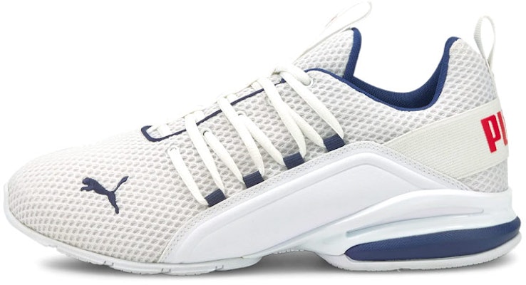 Puma Axelion LS 'White Blue' 194384-02 Buy Puma Axelion LS 'White Blue' 194384-02