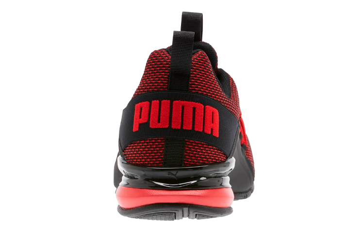 Shop プーマ アクセリオン メッシュ ワイド "ハイリスクレッド" 192721-01