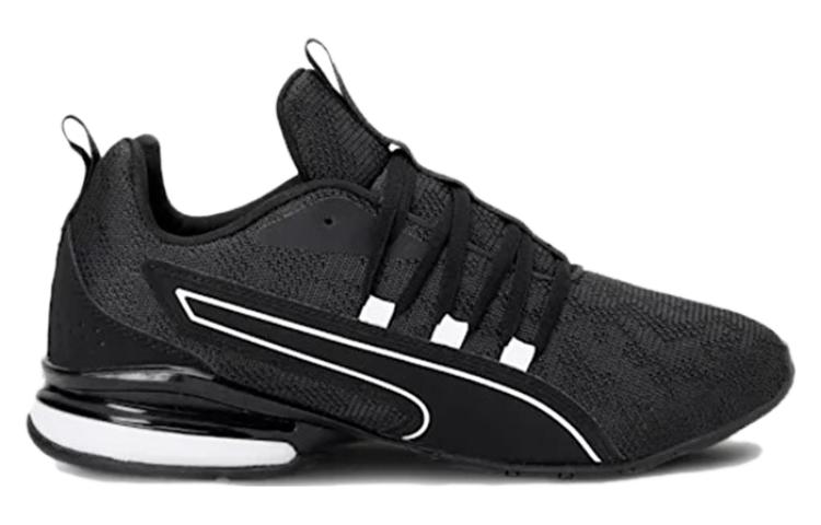 Order 彪馬 Axelion 耐磨運動低筒跑步鞋 男款 黑色