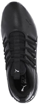 푸마 액셀리온 퍼프 블랙 실버 (Puma Axelion Perf 블랙 실버) 193555-03 Shop 푸마 액셀리온 퍼프 블랙 실버 (Puma Axelion Perf 블랙 실버) 193555-03