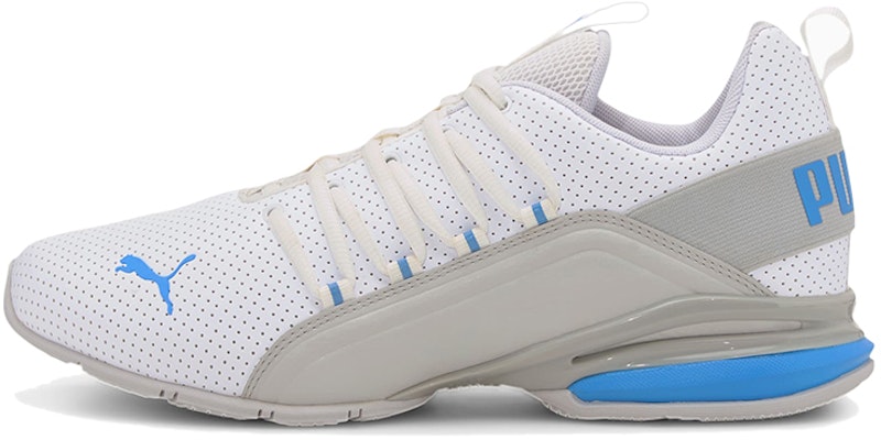 Puma Axelion Perf Grey//Blue 'White' 193555-05 Buy Puma Axelion Perf Grey//Blue 'White' 193555-05