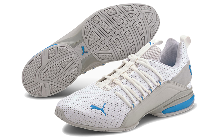 Lookbook Puma Axelion Perf Abu//Biru 'Putih' 193555-05