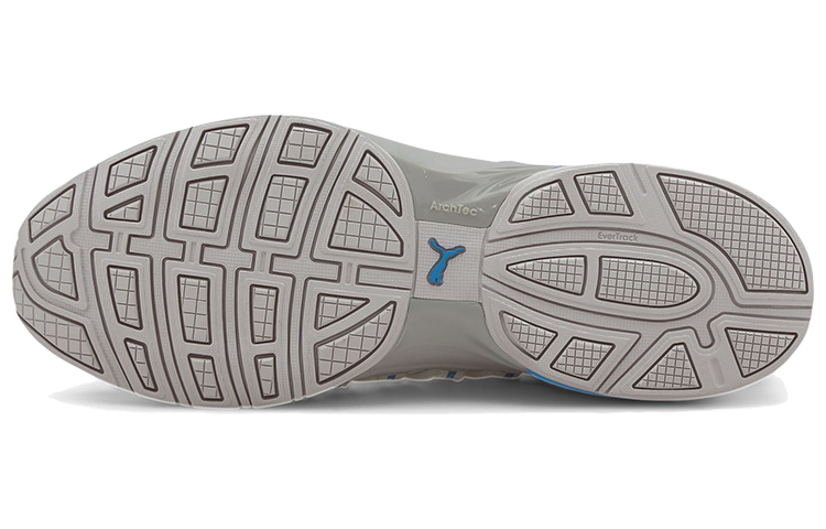 Details for Puma Axelion Perf Abu//Biru 'Putih' 193555-05