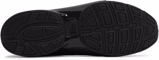Shop PUMA Axelion Refresh 防滑耐磨 低筒 跑步鞋 黑色