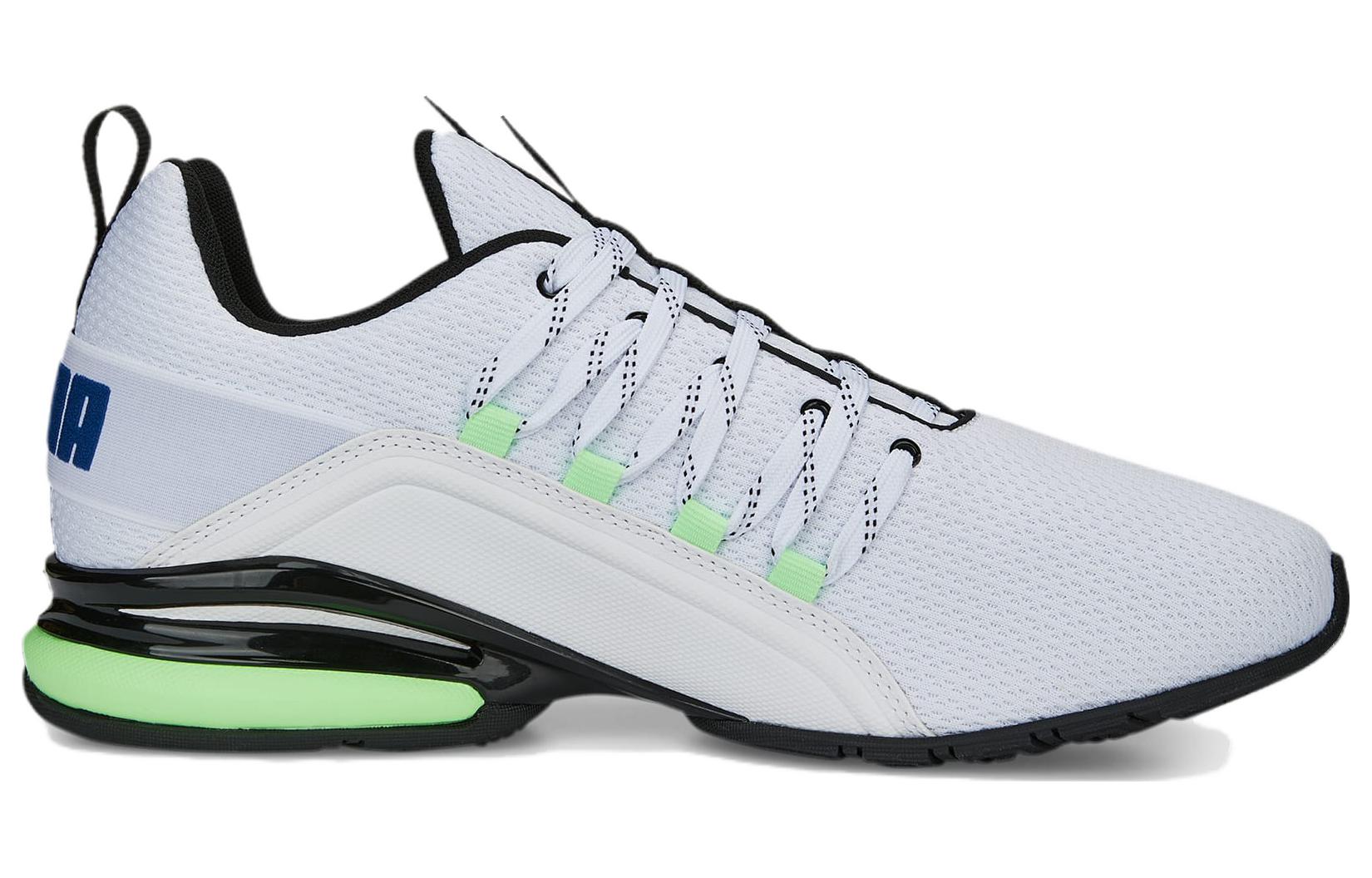 Order Puma Axelion Refresh 'Putih Hitam Biru' 377911-05