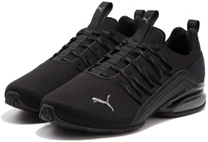 Puma Axelion Refresh Wide 'Hitam Kelabu Gelap Sejuk' 378935-01 Lookbook Puma Axelion Refresh Wide 'Hitam Kelabu Gelap Sejuk' 378935-01