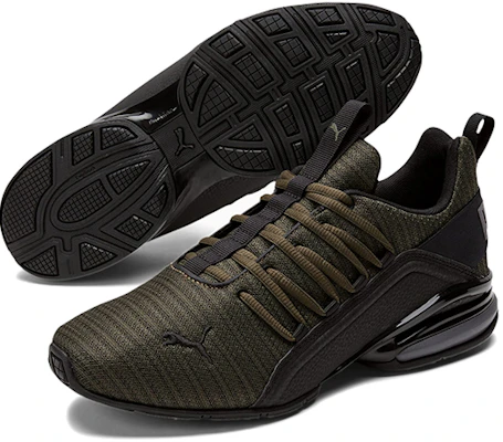 Puma Axelion Ridge Baskets Basses Noir/Marron 192948-05 Lookbook Puma Axelion Ridge Baskets Basses Noir/Marron 192948-05