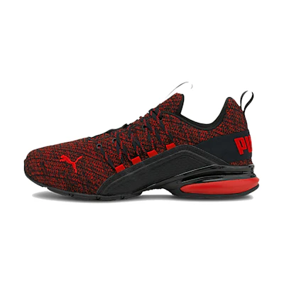 Puma Axelion Ultra 'Black High Risk Red'