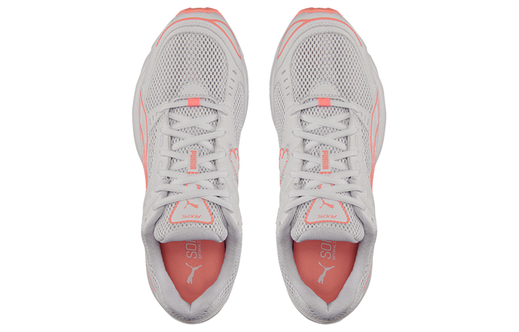 Lookbook Baskets Puma Axis Rose/Blanc/Gris Basses 368465-06